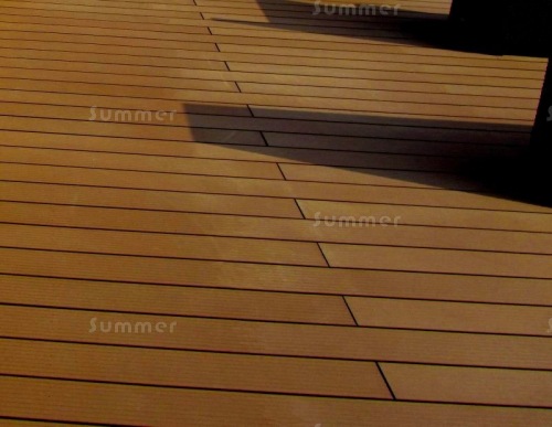 CLEARANCE AND EX-DISPLAY xx - WPC decking kits - brown