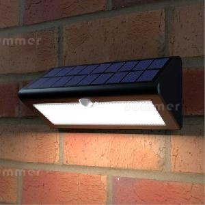 Solar powered outside lights with motion sensors - no running costs