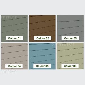 SHEDS xx - Paint finish - Full colour chart