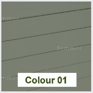 SHEDS xx - Paint finish - colour options