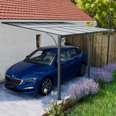 Aluminium Carport 395 - Polycarbonate Roof Aluminium Carport 395 - Polycarbonate Roof