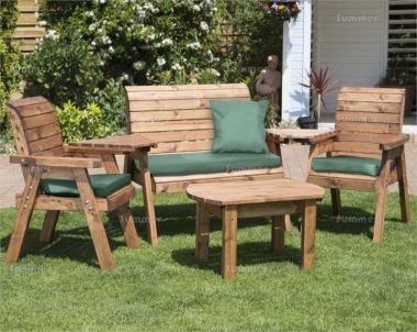 4 Seater Lounge Set 493 - Fully Assembled, FSC® Certified 4 Seater Lounge Set 493 - Fully Assembled, FSC® Certified