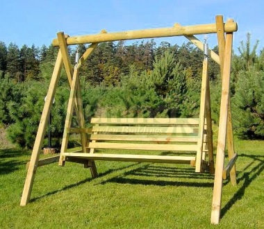 Swing Seat 225 - Pressure Treated, Chunky Pine Swing Seat 225 - Pressure Treated, Chunky Pine