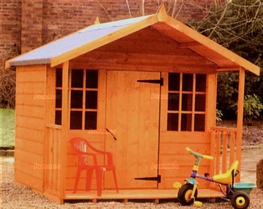 Childrens Playhouse 161 - Shiplap, All T and G Childrens Playhouse 161 - Shiplap, All T and G