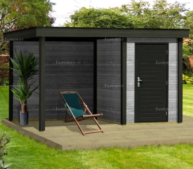 28mm Gazebo 402 - With Integral Storage, EPDM Roof 28mm Gazebo 402 - With Integral Storage, EPDM Roof