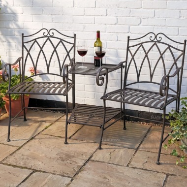 Vintage Companion Set 612 - Wrought Iron, Black Antique Finish Vintage Companion Set 612 - Wrought Iron, Black Antique Finish