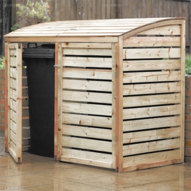 Wheelie Bin Store 261 - Pressure Treated, PEFC Certified Wheelie Bin Store 261 - Pressure Treated, PEFC Certified