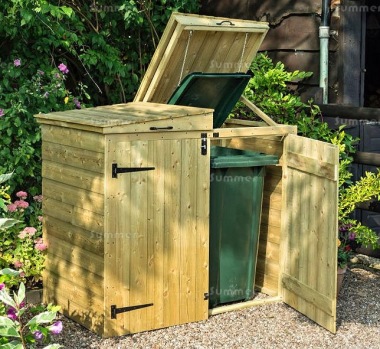 Wheelie Bin Store 927 - Tongue & Groove, Pressure Treated, FSC® Certified Wheelie Bin Store 927 - Tongue & Groove, Pressure Treated, FSC® Certified