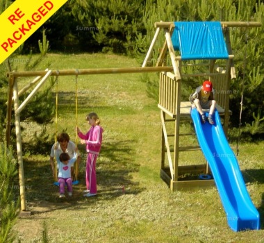 Repackaged Tower Play Centre 202 - With Slide and Swing